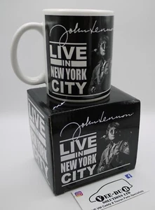 John Lennon Live in New York Mug Cup Coffee Tea Music Presentation Gift Box NEW - Picture 1 of 3