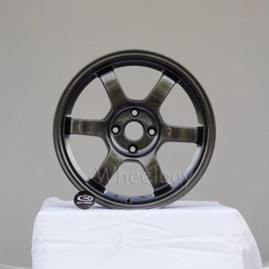 1 PC ONLY ROTA WHEEL  GRID  16X7 4x108 40 73  HYPERBLACK COLOR VARIES - Picture 1 of 1
