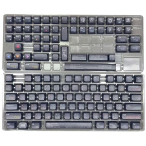 Black PBT Keycap Set with XDA Profile Heat Sublimated for Mechanical Keyboards - Picture 1 of 8