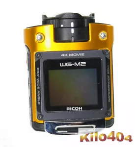 Ricoh WG-M2 ✯ 8 MP ✯ Action Kamera ✯ TOP ✯ 4K Video ✯ OVP ✯ Tauchen - Bild 1 von 8