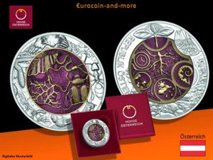 25 Euro Österreich 2024 - Niob Münze - Edaphon - Lebendiger Boden - HGH Ag900 - Bild 1 von 1