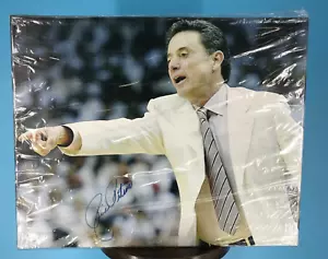 Rick Pitino Signed Special Custom Photo Canvas JSA Authenticated Wrapped - Picture 1 of 5