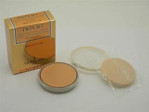 Guerlain Twin Set Compact Creme Foundation SPF 15 Abricot 33 New In Box Refill