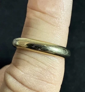 Milor Italy Edelstahl Ehering goldfarben Größe 10 4 mm - Bild 1 von 4