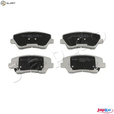 BRAKE PAD SET DISC BRAKE 50K31 FOR HYUNDAI KIA G4LE 1.6L G4NA 2.0L 4cyl IONIQ - Image 1 of 4