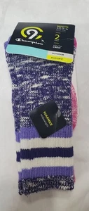 C9 Champion Mädchen 2er-Pack Crew-Socken Outdoor mittelschwer Duo-Dry M 10,5-4 neu - Bild 1 von 3
