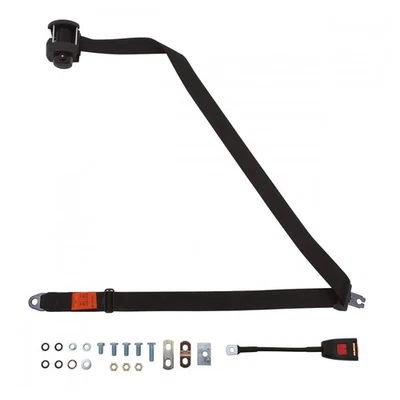 Cinturón de seguridad delantero automático para Jensen Healey Sports 1966-1976 negro Foto 1 de 4