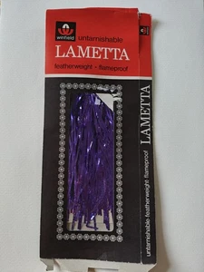 Vintage retrò Natale Tinsel viola lametta non appannabile Tinsel Woolworth GB - Foto 1 di 9