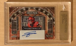 🔥TETAIROA MCMILLAN~ 2025 Leaf Metal Pre-Production Proof AUTO #1/1 🔥Panthers - Picture 1 of 3