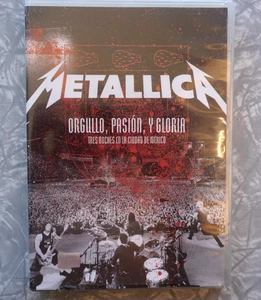 Metallica DVD Orgullo Pasion Y Gloria 2009 DVD SEALED! MINT! - Imagen 1 de 7