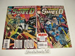 Lote de cómics Punisher 2099 #28 y 30 1995 Marvel Agent Of Shield Pat Mills Coleby - Imagen 1 de 3