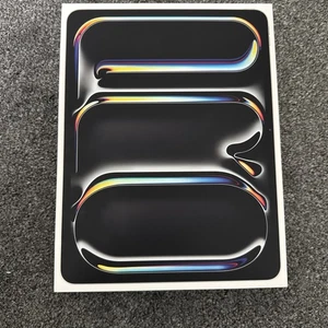 Apple iPad Pro 13" M4 Chip 2024 512GB WiFi & 5G Cellular - SILVER Standard Glass - Picture 1 of 2