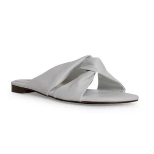 NEW Strappy White Sandal / Size 10 by Smash Shoes - Picture 1 of 5