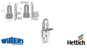 Hettich Mittelbalkenverbinder | 0047633 | VariFix | 47633 | 2 tlg. | Bett - Bild 1 von 1