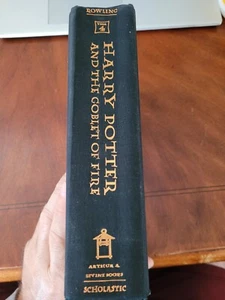 HARRY POTTER and The Goblet Of Fire HC 2003 Year 4 Book JK Rowling - Imagen 1 de 7