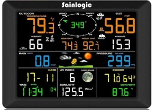 LCD Display of Sainlogic Weather Stations - Picture 1 of 6