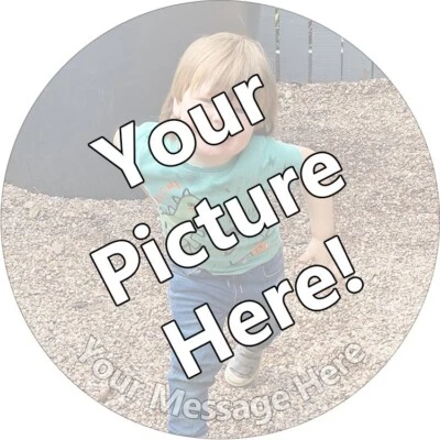 Your Own Personalised Photo Custom Image Cake Toppers Edible Icing Wafer Decor - Image 1 of 4