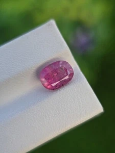 Natural Pink Sapphire Oval Shape Transparent | Untreated Loose Afghanistan - Picture 1 of 4
