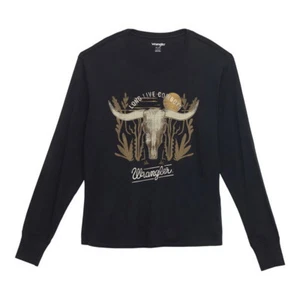 Wrangler Retro Graphic Tee - Relaxed Fit - Dark Navy - Picture 1 of 1