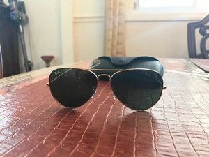 Mens Ray Ban Aviator Green Classic RB3025 001 62 - Picture 1 of 6