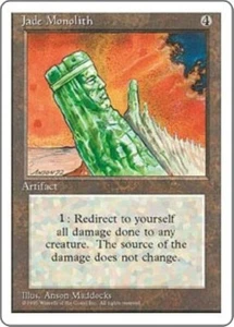 MTG 4th Edition - Jade Monolith (x4) NM - Picture 1 of 1