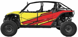 Wrap Graphics Kits VINYL DECALS Grapfix sticker 2019+ Honda Talon 4 1000 Design - Picture 1 of 2