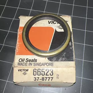 NOS VICTOR 66523 Wheel Seal , Equivalent To National 1955 , 52x65x9 F+S! - Picture 1 of 6