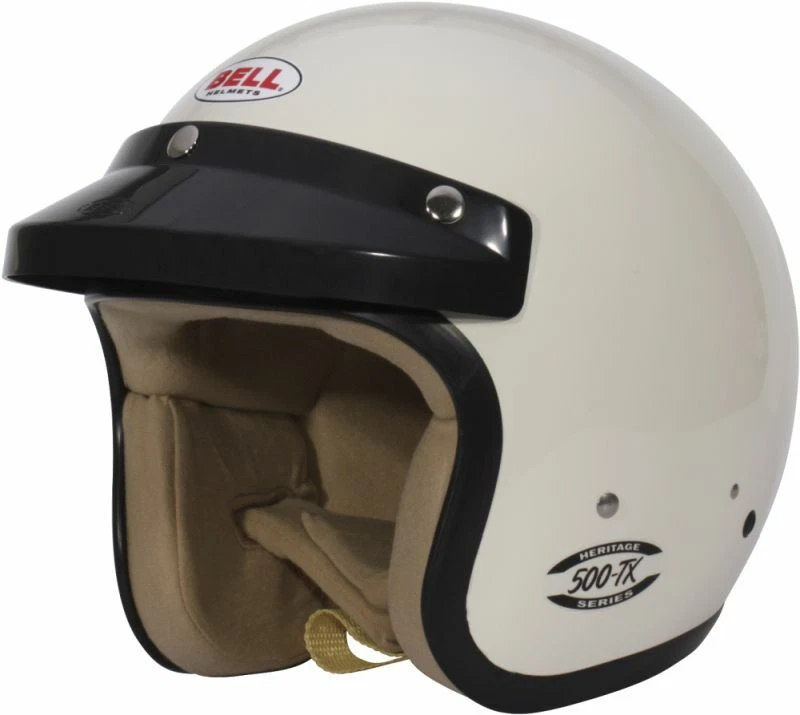 Bell 500 TX Classic Helmet White size:S-XL Rally FIA 8859-2015/Snell SA2020 - Image 1 of 1