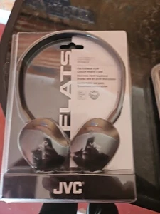 JVC FLATS Over-the-Ear Headphones Black New - Zdjęcie 1 z 3