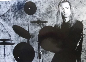 TERRY BOZZIO / PAISTE VINTAGE 1990's PROMOTIONAL POSTER - NOS - 24x36 -ORIGINAL - Picture 1 of 8