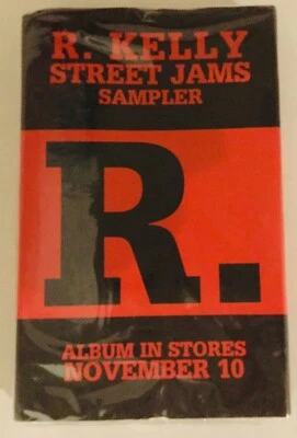 R. Kelly: Street Jams Sampler for “R.” : Factory Sealed PROMO Cassette Rare 1998 - Image 1 of 4