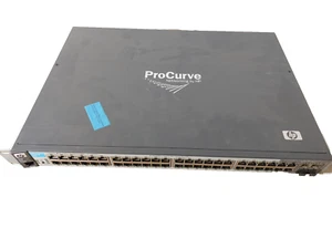 Commutateur réseau Gigabit Ethernet 48 ports HP 2510G-48 J9280A ProCurve non testé - Photo 1/9