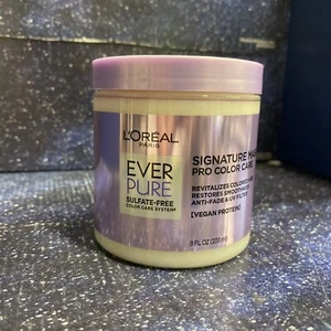 L'Oreal EverPure Sulfate Free Signature Masque Pro Color Care - Hair Mask 8 Oz - Picture 1 of 4
