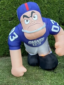 NFL New York Giants Team Player - Inflatable Blow Up Outdoor 7’ Tall Lights Up - Picture 1 of 13
