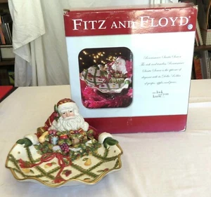 Fitz & Floyd Renaissance Santa Server - in scatola - Foto 1 di 3