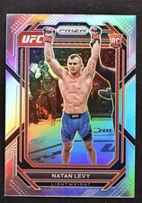 2023 Prizm UFC Base Vertical Silver #176 Natan Levy - Lightweight