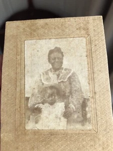 Foto antica prateria afroamericana mamma e bambino - Foto 1 di 5