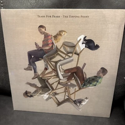 Tears for Fears - The Tipping Point Green Vinyl + SIGNED INSERT - Image 1 of 2