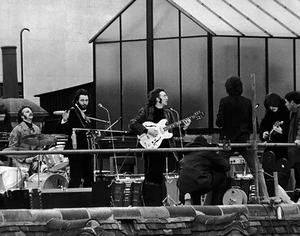 The Beatles Rooftop Let it be January 30th 1969 Print 14 x 11" - Picture 1 of 1