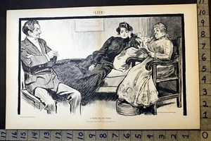1900 WIDOW CONSOLATION LOVESICK ROMANCE CHARLES DANA GIBSON IMPRESIÓN ARTÍSTICA FC3252 - Imagen 1 de 1