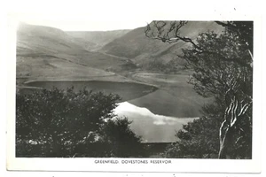 LANCASHIRE - GREENFIELD, DOVESTONES RESERVOIR (nr OLDHAM) Echtfoto Postkarte - Bild 1 von 1