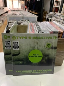 Type O Negative 2Lp Peel To Scratch N Sniff Green & Black Color Vinyl 2022 Sea - Picture 1 of 1
