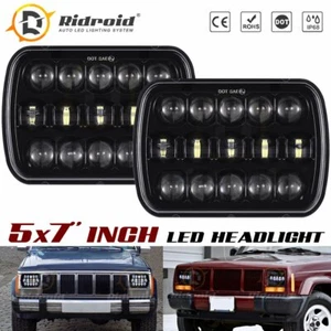 Par de faros LED rectangulares Hilo H6054 7x6 5x7 para Jeep Cherokee XJ Wrangler YJ - Imagen 1 de 12