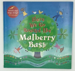 Here We Go Round the Mulberry Bush, illustrated by Sophie Fatus, with CD - Picture 1 of 3