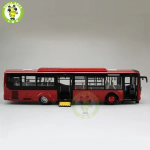 1/42 YUTONG ZK6128HGK City Bus Diecast Model Toy Car Friends Gifts - Picture 1 of 8