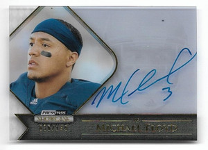 2012 Press Pass Showcase Gold #SCMF Michael Floyd Auto /149 - NM-MT