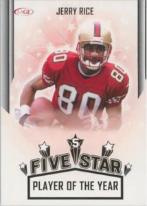 2023 Sage Five Star #FS2 Jerry Rice San Francisco 49ers HOF Player of the Year - Picture 1 of 2