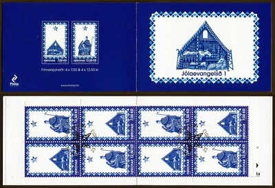 Faroe Stamp Booklet #50 2013 Christmas Stamps The Christmas Gospel I FDC - Image 1 of 3