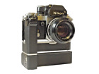 Nikon F2 with DP-1 finder, MD-2 Motor Drive with MB-1 & 50mm f1.4 Nikkor PRE-AI