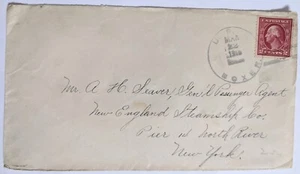 USS Boxer(Training Ship)--Gen. Passenger Agt., NE Steamship Co., NYC/2-C. US/'15 - Picture 1 of 2